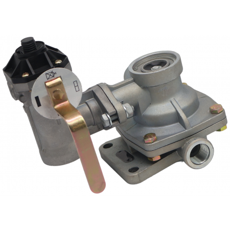 ZAWÓR HAMULCOWY HZS-2 + REGULATOR SIŁY HAMOWANIA 4-ZAKRES D35 D47